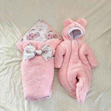 Комплект дитячий теплий хутро тедді copy_copy_copy_copy_1_19 фото