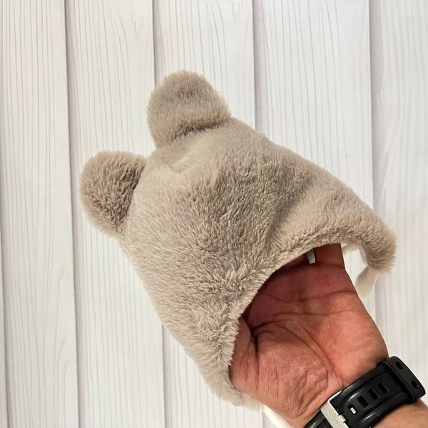 Комплект дитячий теплий штучне хутро кролика з шапочкою copy_3_copy_4_copy_13_26 фото