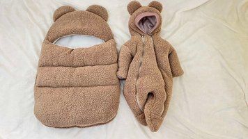 Комплект дитячий  теплий хутро тедді copy_13_26 фото